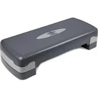 24hShop - Step d'aérobic à 2 niveaux (gris)