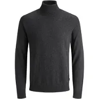 Jack & Jones Pull Fin Col Roulé Coton Mélangé Homme Jack & Jones