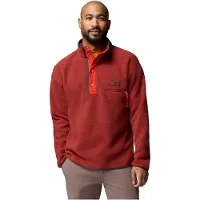 Columbia - Polaire demi-pressionnée - Helvetia II Half Snap Fleece Red Oxide - Taille XL - Rouge