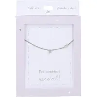 Depesche Collier « Heart of Gold » couleur argent avec la lettre F pour femme