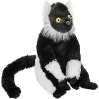 Wild republic - Animaux en peluche - Cuddlekins - Vari noir et blanc