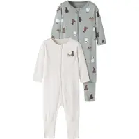 Name it Pyjama crème / marron / jade