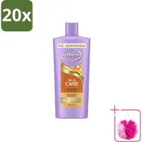 Unilever 20 flacons de shampooing Andrélon Oil & Care pour cheveux secs et crépus, 685 ml - Pack économique - 20 pièces