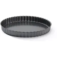 De Buyer Moule à tarte rond cannelé démontable 24cm 4706.24