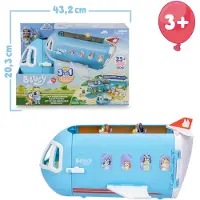 Bluey 3 In 1 Airplane Figures Clair Enfants