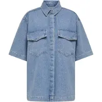 ONLY Chemisier bleu denim