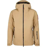 The Mountain Studio - Veste de ski imperméable et respirante - 3L Rugged Ripstop Shell Jacket Kelp - Taille L - Marron