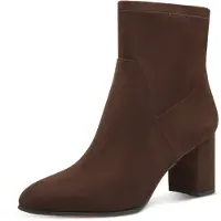 Marco Tozzi Bottines brun foncé