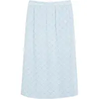 s.Oliver Jupe bleu clair / blanc