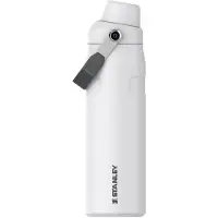 Stanley The AeroLight IceFlow Bottle Fast Flow 24oz, Chalk 10-11287-0629 bouteille thermos avec bouchon large, 700 ml