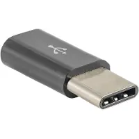 Akyga Adaptateur USB-C vers micro USB B Adaptateur AK-AD-46 mâle vers femelle de type C