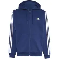 Adidas Veste de survêtement bleu foncé / blanc