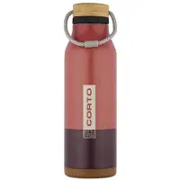 CORTO Insulated Bamboo 0,7l Thermal Bottle Rouge