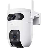 Ezviz Caméra IP C9c, double objectif, 2 x 5 MP (3K), Wi-Fi 6, PTZ, vision nocturne