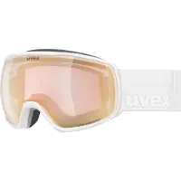 Uvex Victorious V Photochromic Ski Goggles Blanc Variomatic Rose-Clear/CAT1-3