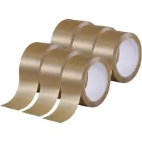 Toolcraft TO-10187040 Packband Braun (L x B) 66 m x 50 mm 6 St. (50 mm)