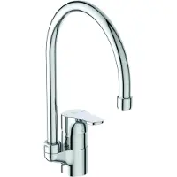 CASA39 Robinet de Cuisine Cerabase avec Bec Haut