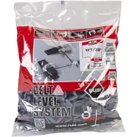Rubi Bride de nivellement Delta LS pour carreaux - Epaisseur 1 mm / 3-12 mm - Boite de 200 - - 2851