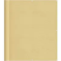 vidaXL Pare-vue pour balcon Sable 120x700 cm 100% Polyester-Oxford