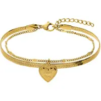Lucardi Bracelet 'Statement' or