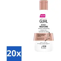 Guhl - Shampooing - Bond+ Restore - 250 ml - economy pack - 20 pièces
