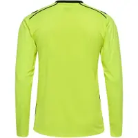 Hummel Maillot Hmlreferee à manches longues - jaune fluo, taille : S