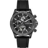 GUESS Montre bracelet pour homme, modèle TRISTAN, couleur noire, référence GW1135G3