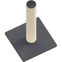 vidaXL Colonne griffoir crème 22x22x45 cm