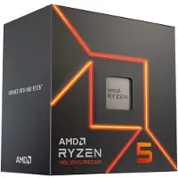 AMD Processeur Ryzen 5 7500 à 6 coeurs (AM5, 3.70 GHz, 6 -Core)