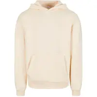 Build Your Brand Fluffy Hoodie Beige XS Homme