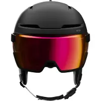 Atomic - Casque de ski - Savor GT Amid Visor Photo Black en Laine - Taille 55-59 cm - Noir