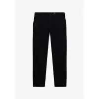 Superdry pour homme. M7011487A Pantalon Chino Tapered Délavé Noir (36/32), Casuel, Coton