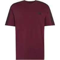 Adidas T-Shirt fonctionnel 'Essentials' rouge foncé / noir