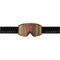 SCOTT - Masque de ski photochromique - Shield Light Sensitive Black/Fog Grey AMP LS Cinnamon Chrome S1-3 - Noir