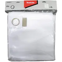 Makita Sac de filtration en non-tissé 5 pces