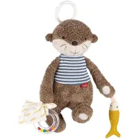 Fehn Jouet bébé Centre d'activités Loutre, 0 mois+,