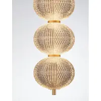 Nova Luce Lampe pendante unique Klelia Or