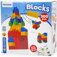 Miniland Building Game Blocks 304 Units Multicolore Enfants