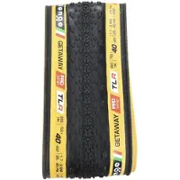 Challenge Tires Pneus Gravel CHALLENGE Getaway Pro Handmade TLR à tringle, couleur : noir/marron, taille : 40-622