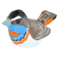 Wild republic Oiseau avec son Rossignol laineux - BLUETHROAT