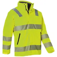 Kübler Parka météo REFLECTIQ PSA 2 jaune vif Forme 1975 Taille S (S)
