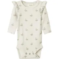 Lil´ Atelier Barboteuse / body 'NBFGavo' beige clair / olive