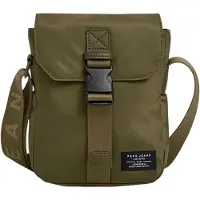 Pepe Jeans pour homme. PM0300012 Sac à bandoulière vert Gus (OSFA), Casuel, Polyamide