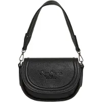Pepe Jeans pour femme. PL0300006 Sac Crisha noir (OSFA), Casuel, Polyuréthane