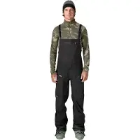 Patagonia - Salopette de ski imperméale et respirante - M's Snowdrifter Bibs Black w/Black pour Homme - Taille L - Noir