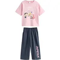Next Pyjama 'K-Pop Demon Hunters' bleu marine / rose