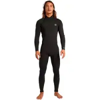 Billabong Absolute 4/2 Mm Long Sleeve Back Zip Neoprene Suit Vert MS Homme