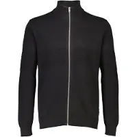 Lindbergh Relaxed Fit Cardigan noir, Unicolore