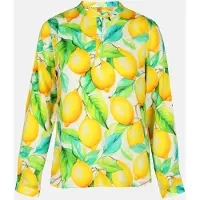 Salzhaut Chemisier 'Blusterich' citron vert / vert / jade / blanc