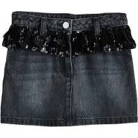 Next Jupe noir denim